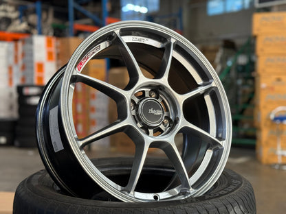 New 16X7 ET40 Advanti Blizzard Rim (4 wheel) Gloss Gunmetal 4X100