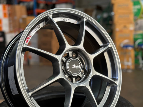 New 16X7 ET40 Advanti Blizzard Rim (4 wheel) Gloss Gunmetal 4X100