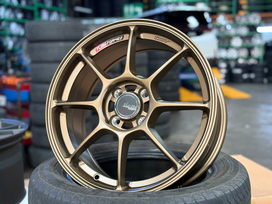 New 16X7 ET40 Advanti Blizzard Rim (4 wheel) Matt Bronze 4X100