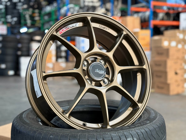 New 16X7 ET40 Advanti Blizzard Rim (4 wheel) Matt Bronze 4X100