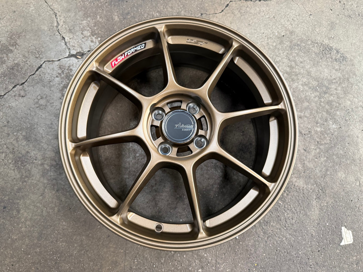 New 16X7 ET40 Advanti Blizzard Rim (4 wheel) Matt Bronze 4X100