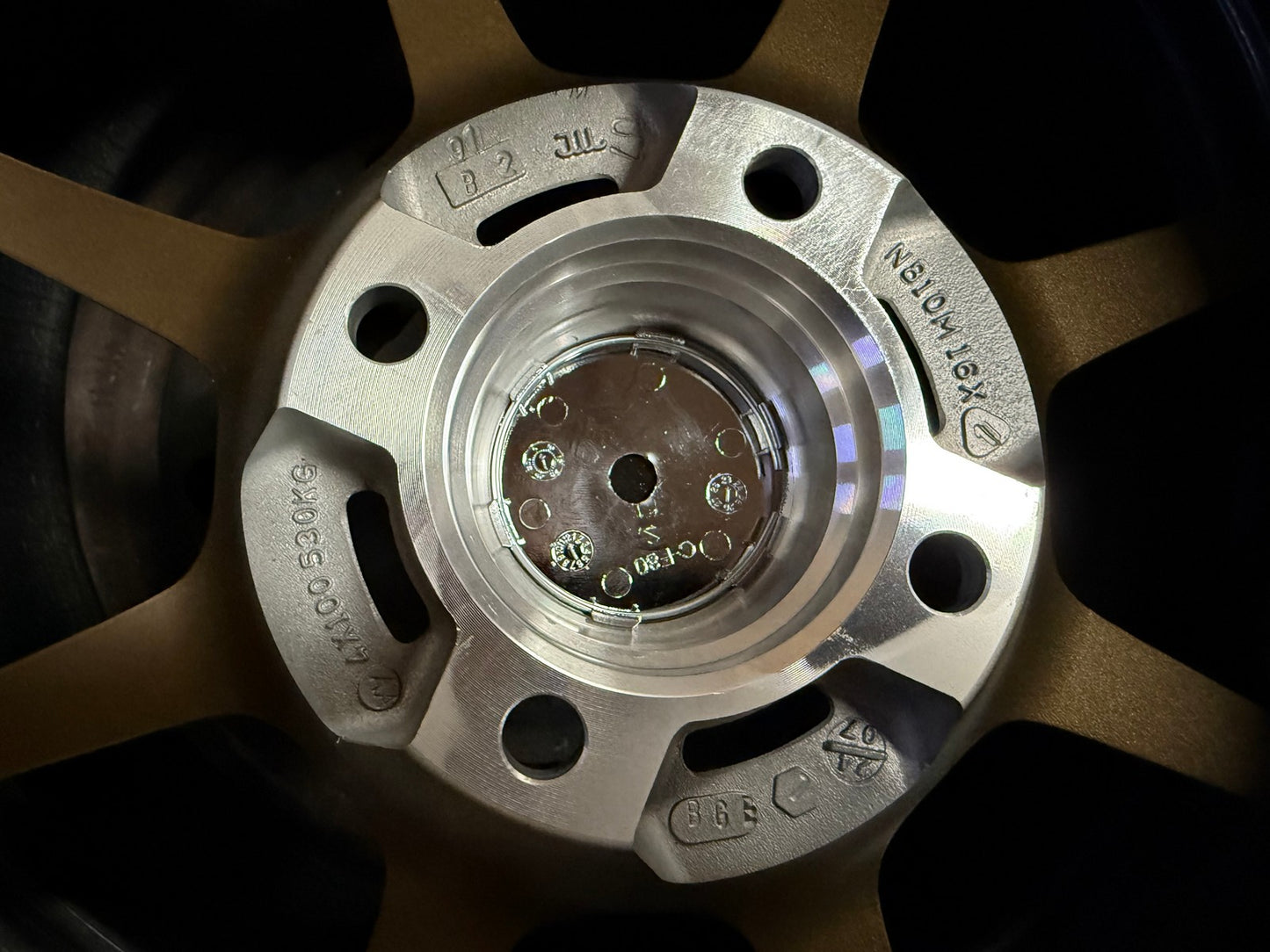 New 16X7 ET40 Advanti Blizzard Rim (4 wheel) Matt Bronze 4X100