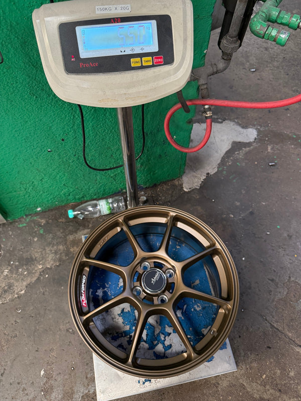 New 16X7 ET40 Advanti Blizzard Rim (4 wheel) Matt Bronze 4X100