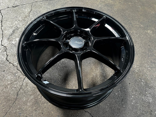 New 17X7.5 ET40 Advanti Blizzard Rim (4 wheel) Gloss Black 4X100