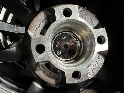 New 17X7.5 ET40 Advanti Blizzard Rim (4 wheel) Gloss Black 4X100