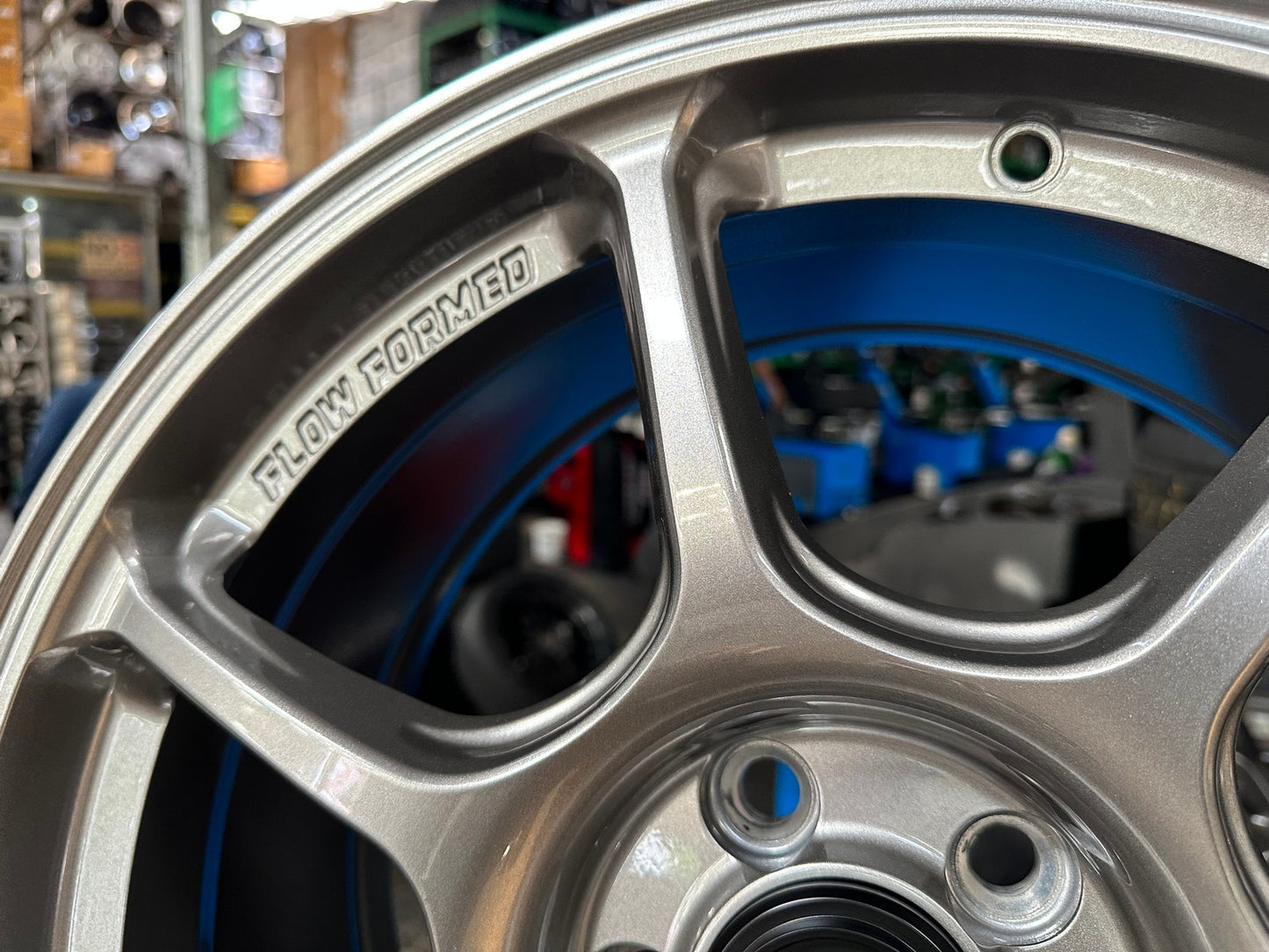 New 17X8 ET38 Konig Ultragram Rim (4 wheel) Gloss Gunmetal 5X100