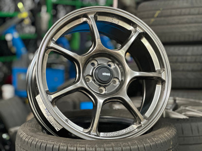 New 17X8 ET38 Konig Ultragram Rim (4 wheel) Dark Gunmetal 5X100