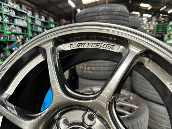 New 17X8 ET38 Konig Ultragram Rim (4 wheel) Dark Gunmetal 5X100