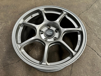 New 17X8 ET40 Konig Ultragram Rim (4 wheel) Dark Gunmetal 5X114.3