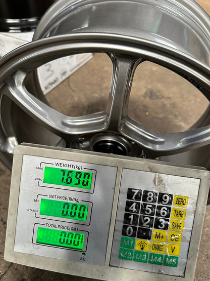 New 17X8 ET40 Konig Ultragram Rim (4 wheel) Dark Gunmetal 5X114.3