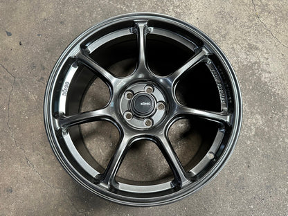 New 18X8.5 ET38 Konig Ultragram Rim (4 wheel) Gloss Gunmetal 5X100