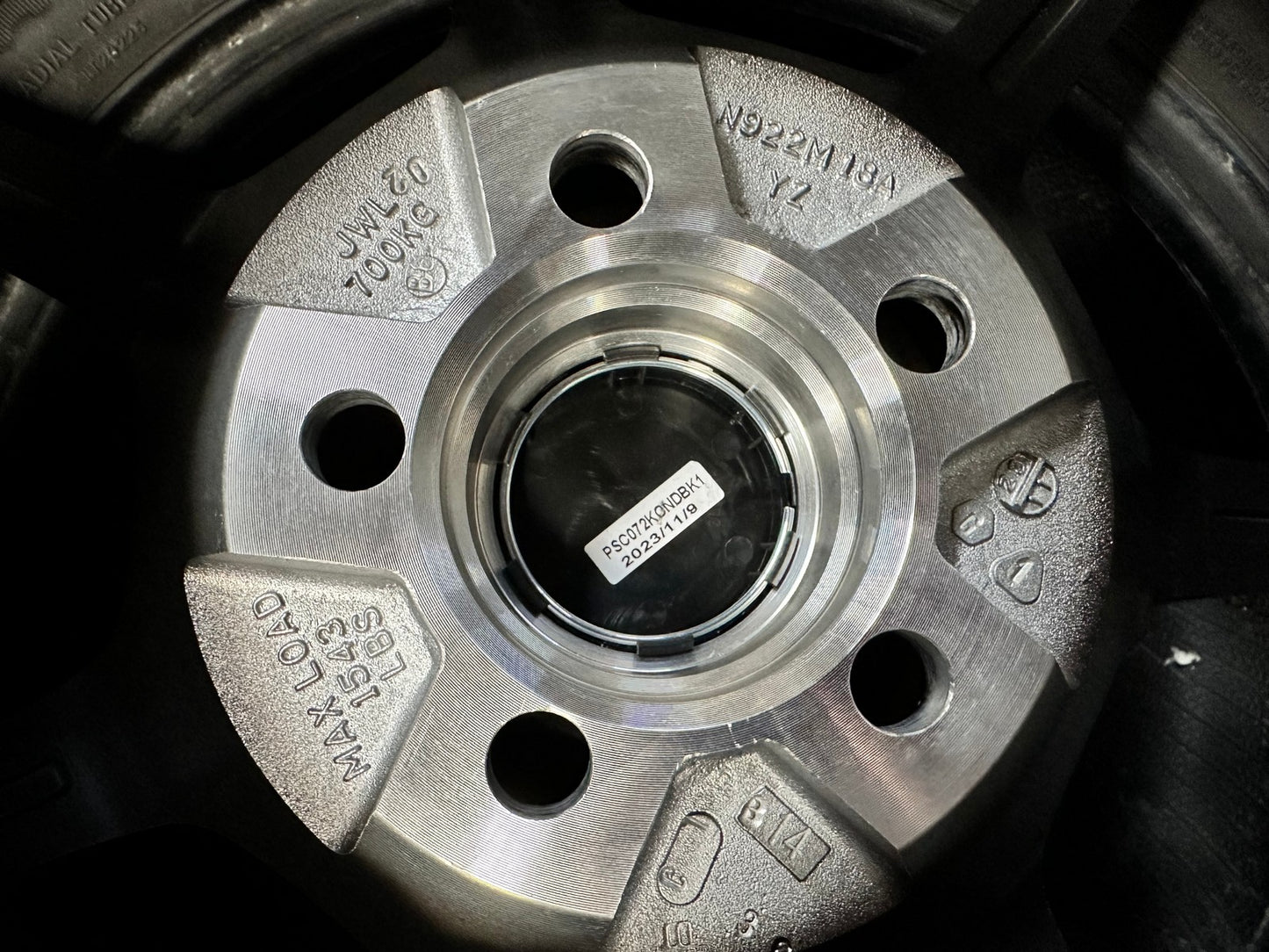 New 18X8.5 ET38 Konig Ultragram Rim (4 wheel) Gloss Gunmetal 5X100