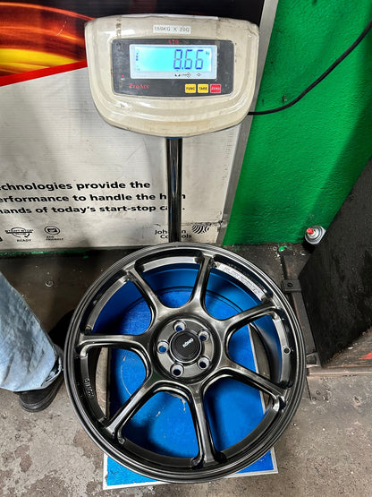 New 18X8.5 ET38 Konig Ultragram Rim (4 wheel) Gloss Gunmetal 5X100