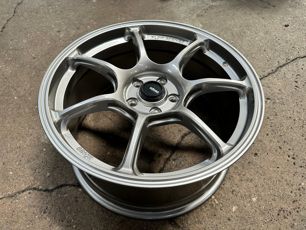 New 18X8.5 ET42 Konig Ultragram Rim (4 wheel) Dark Gunmetal 5X108