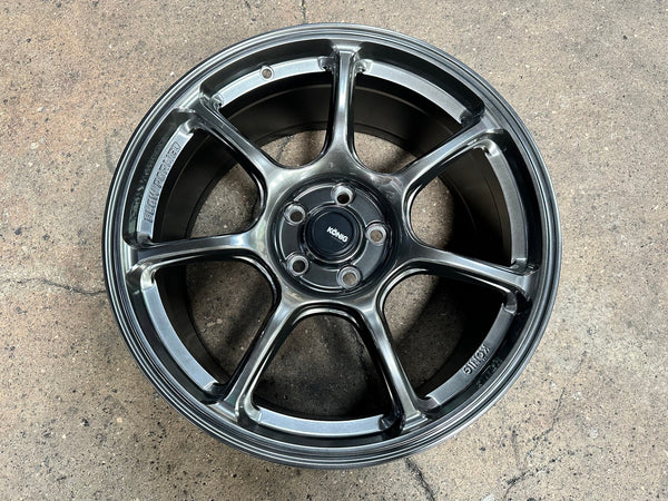 New 18X8.5 ET42 Konig Ultragram Rim (4 wheel) Gloss Gunmetal 5X108