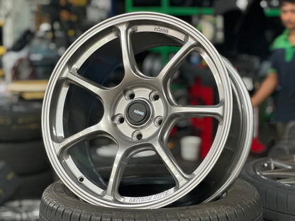 New 18X8.5 ET42 Konig Ultragram Rim (4 wheel) Dark Gunmetal 5X112