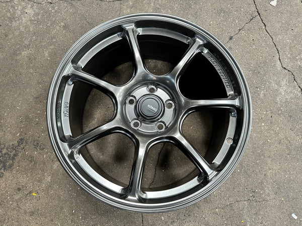 New 18X8.5 ET42 Konig Ultragram Rim (4 wheel) Gloss Gunmetal 5X112