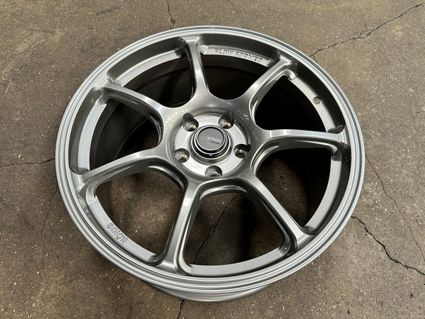 New 18X8.5 ET35 Konig Ultragram Rim (4 wheel) Dark Gunmetal 5X114.3