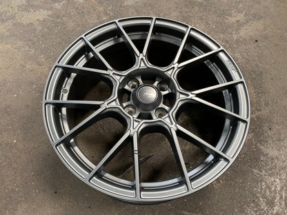 New 16X7 ET40 Advanti Presto Rim (4 wheel) Matt Gunmetal 4X100