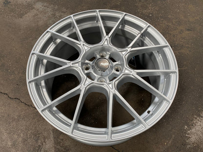 New 16X7 ET40 Advanti Presto Rim (4 wheel) Gloss Silver 4X100