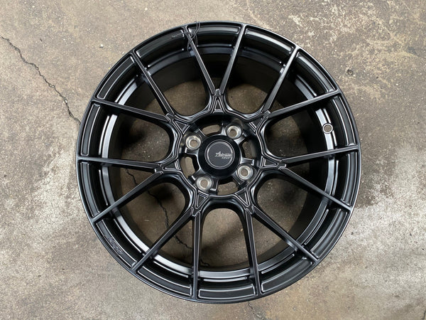 New 16X7 ET40 Advanti Presto Rim (4 wheel) Matt Black 4X100