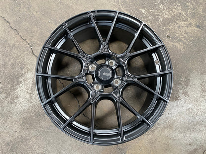 New 16X7 ET40 Advanti Presto Rim (4 wheel) Matt Black 4X100