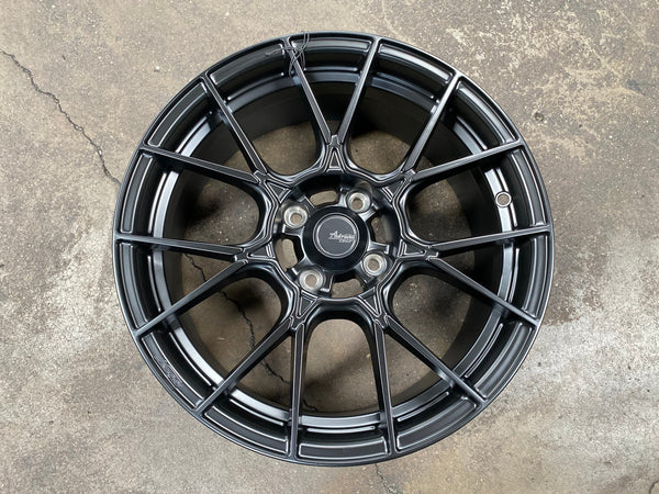 New 16X7 ET40 Advanti Presto Rim (4 wheel) Matt Black 4X100