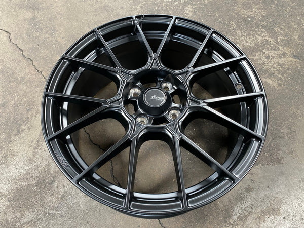 New 16X7 ET40 Advanti Presto Rim (4 wheel) Matt Black 4X100