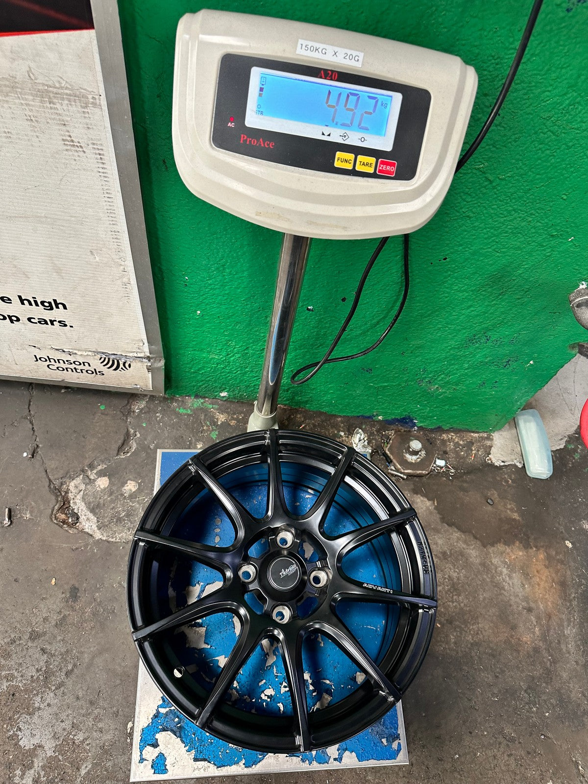 New 15X7 ET35 Advanti Proto Rim (4 wheel) Matt Black 4X100