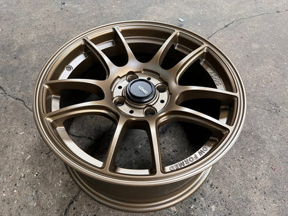 New 15X7 ET35 Konig Heliogram Rim (4 wheel) Matt Bronze 4X100