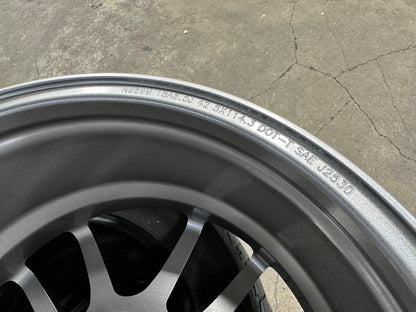 New 18X8.5 ET42 Konig Heliogram Rim (4 wheel) Gloss Gunmetal 5X114.3