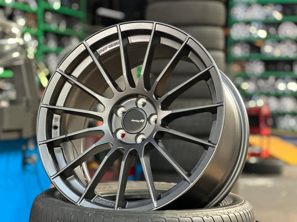 New 18X8.5 ET35 NK Performance RS05RR Rim (4 wheel) Matt Gunmetal 5X100