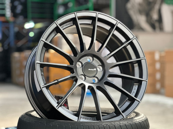 New 18X8.5 ET35 NK Performance RS05RR Rim (4 wheel) Matt Gunmetal 5X100