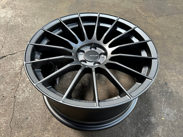 New 18X8.5 ET35 NK Performance RS05RR Rim (4 wheel) Matt Gunmetal 5X100