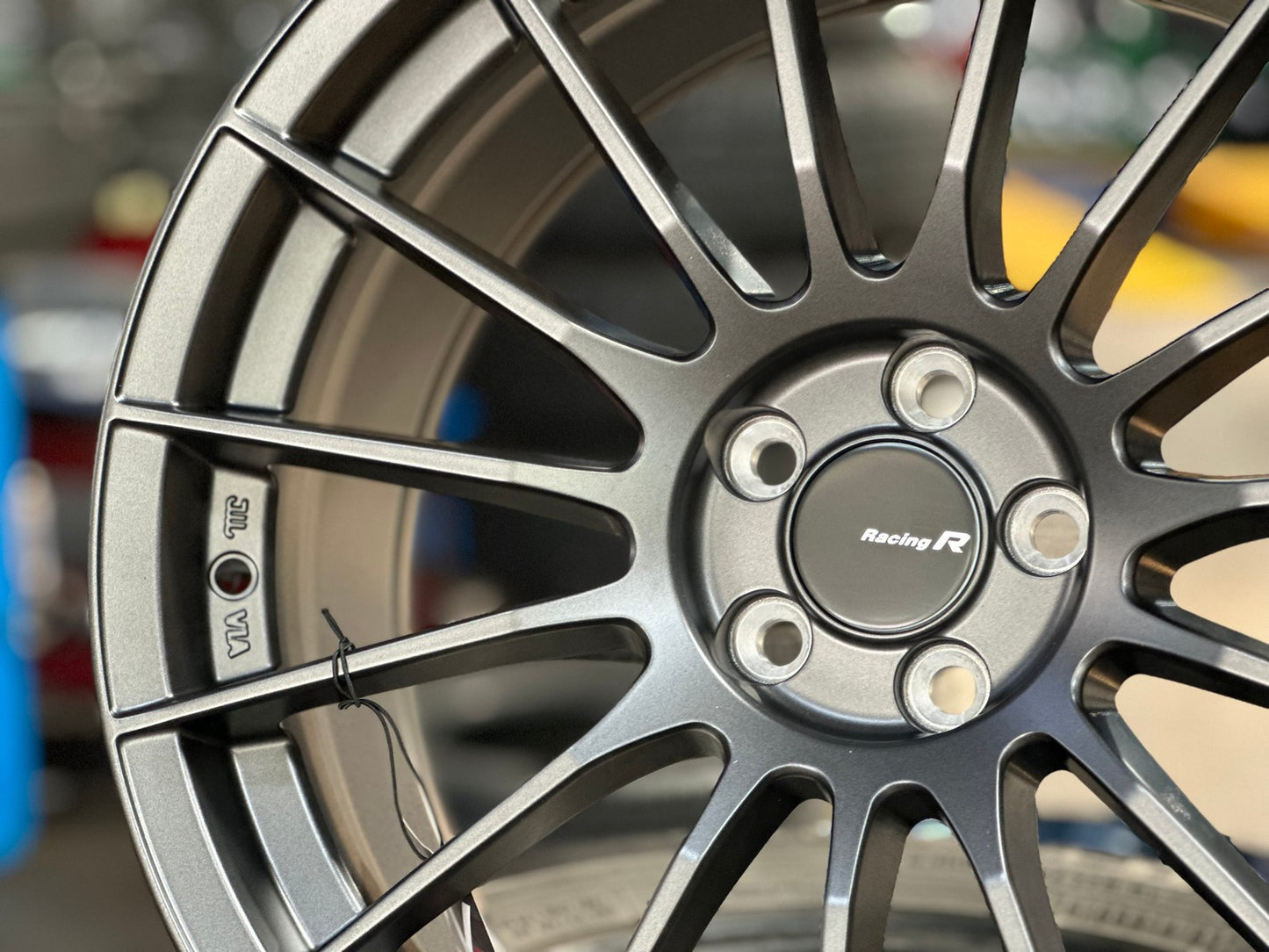 New 18X8.5 ET35 NK Performance RS05RR Rim (4 wheel) Matt Gunmetal 5X100