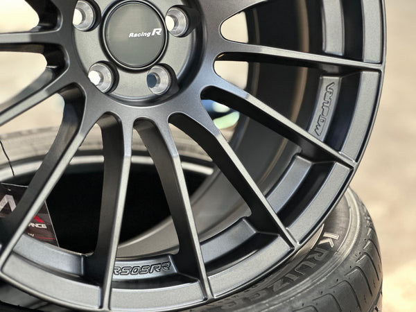 New 18X8.5 ET35 NK Performance RS05RR Rim (4 wheel) Matt Gunmetal 5X100
