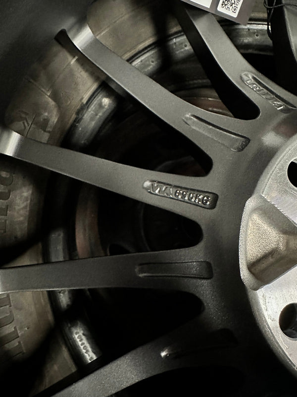 New 18X8.5 ET35 NK Performance RS05RR Rim (4 wheel) Matt Gunmetal 5X114.3