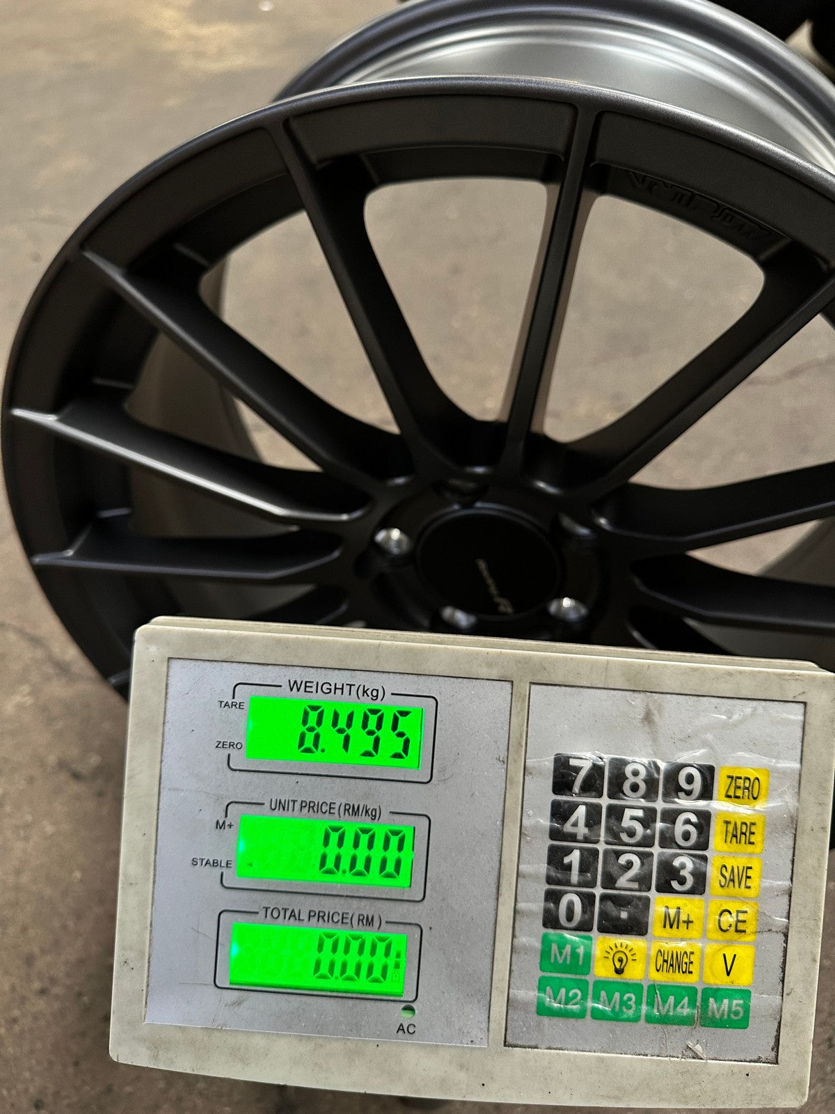 New 18X8.5 ET35 NK Performance RS05RR Rim (4 wheel) Matt Gunmetal 5X114.3