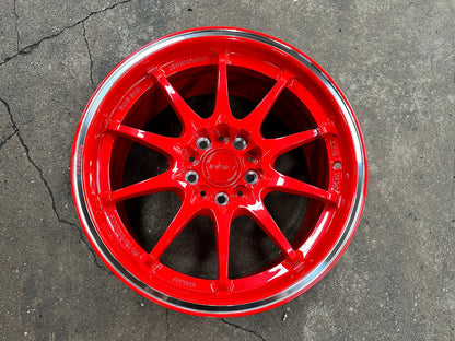New 17X8.5 ET35 NK Performance CE28 Rim (4 wheel) Gloss Red 5X114.3