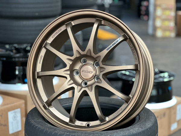 New 18X8.5 ET35 NK Performance CE28N Rim (4 wheel) Matt Bronze 5X100