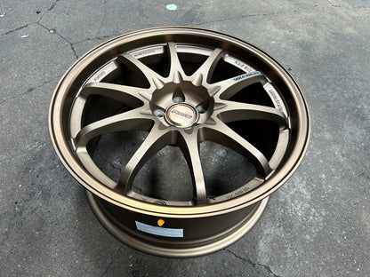 New 18X8.5 ET35 NK Performance CE28N Rim (4 wheel) Matt Bronze 5X100