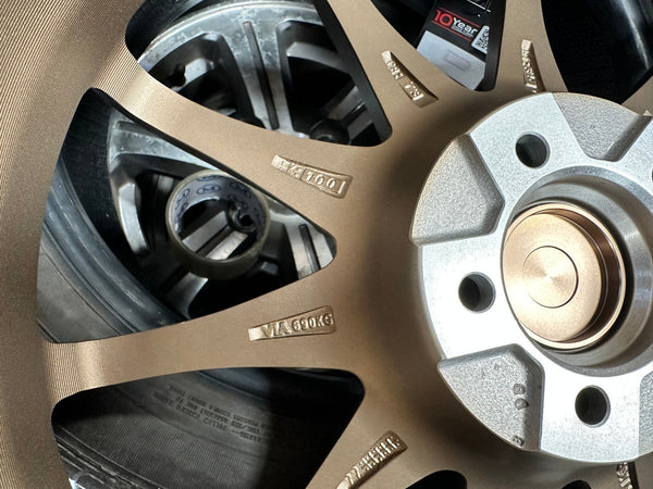 New 18X8.5 ET35 NK Performance CE28N Rim (4 wheel) Matt Bronze 5X100
