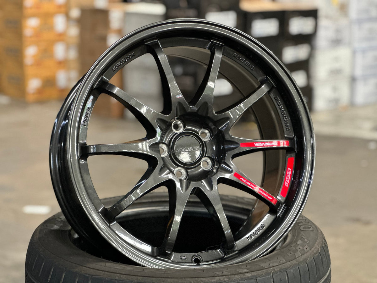 NEW 18X8.5 ET35 NK Performance CE28N Rim (4 wheel) Dark Gunmetal 5X100
