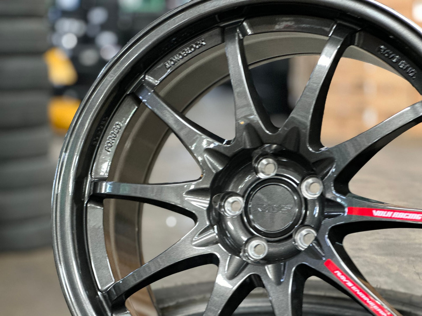 New 18X8.5 ET35 NK Performance CE28N Rim (4 wheel) Gloss Gunmetal 5X100