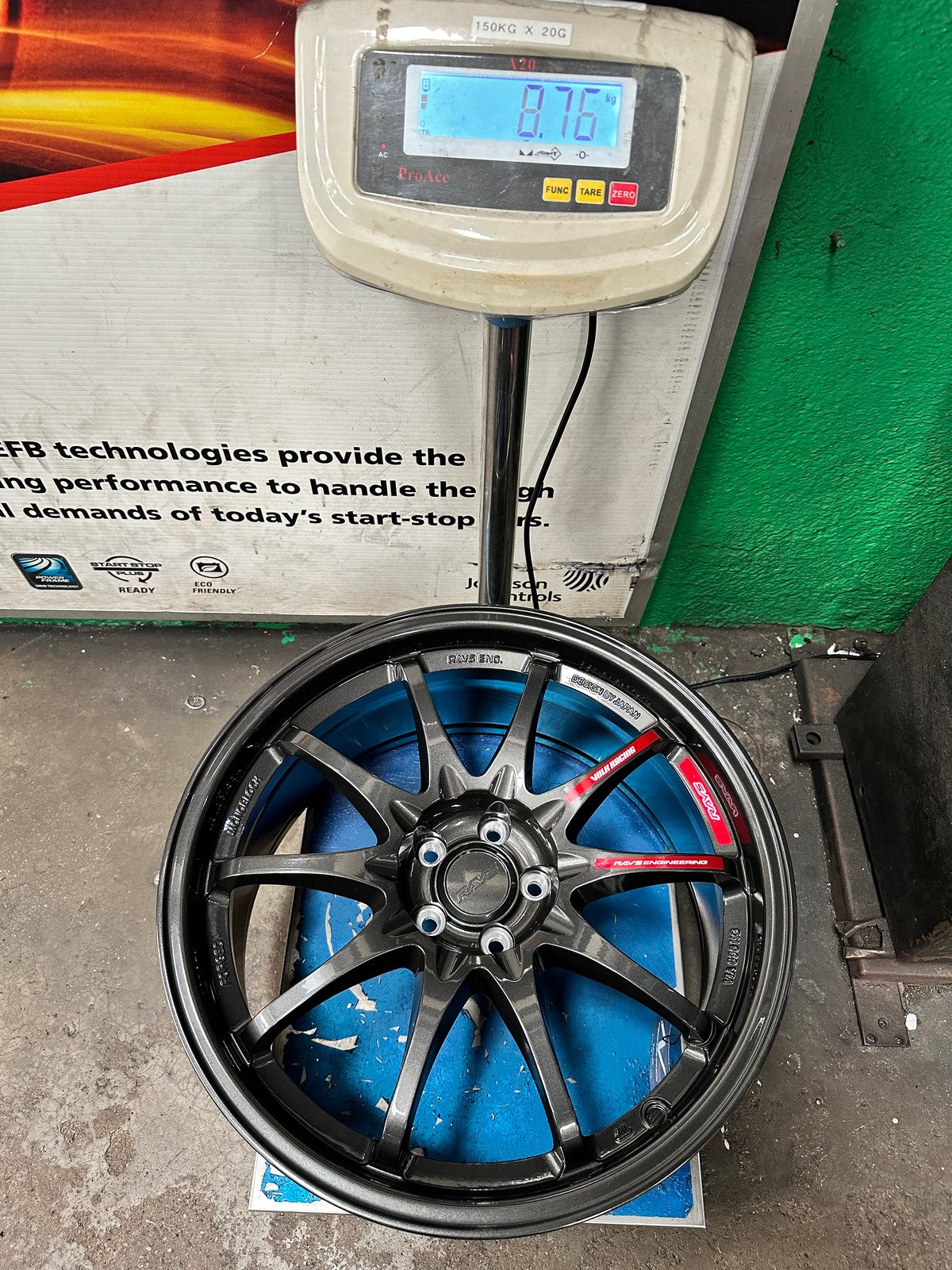 New 18X8.5 ET35 NK Performance CE28N Rim (4 wheel) Gloss Gunmetal 5X100