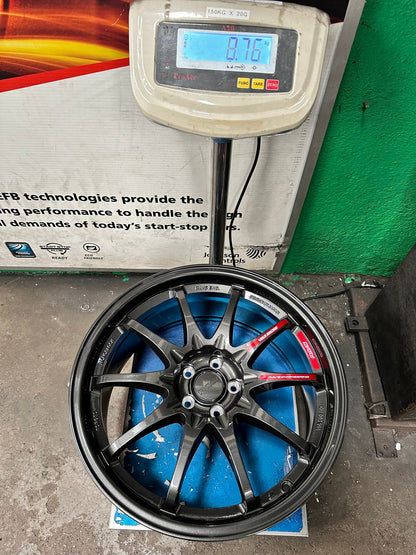 New 18X8.5 ET35 NK Performance CE28N Rim (4 wheel) Gloss Gunmetal 5X100