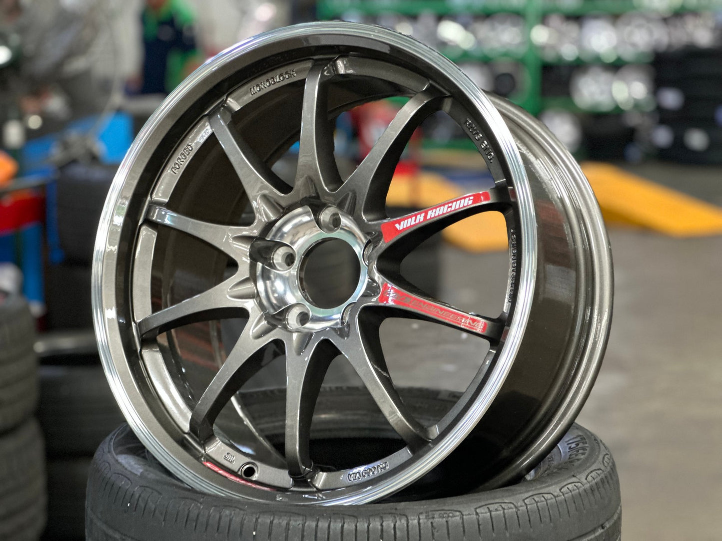 New 18X8.5 ET35 NK Performance CE28SL Rim (4 wheel) Gloss Gunmetal 5X114.3