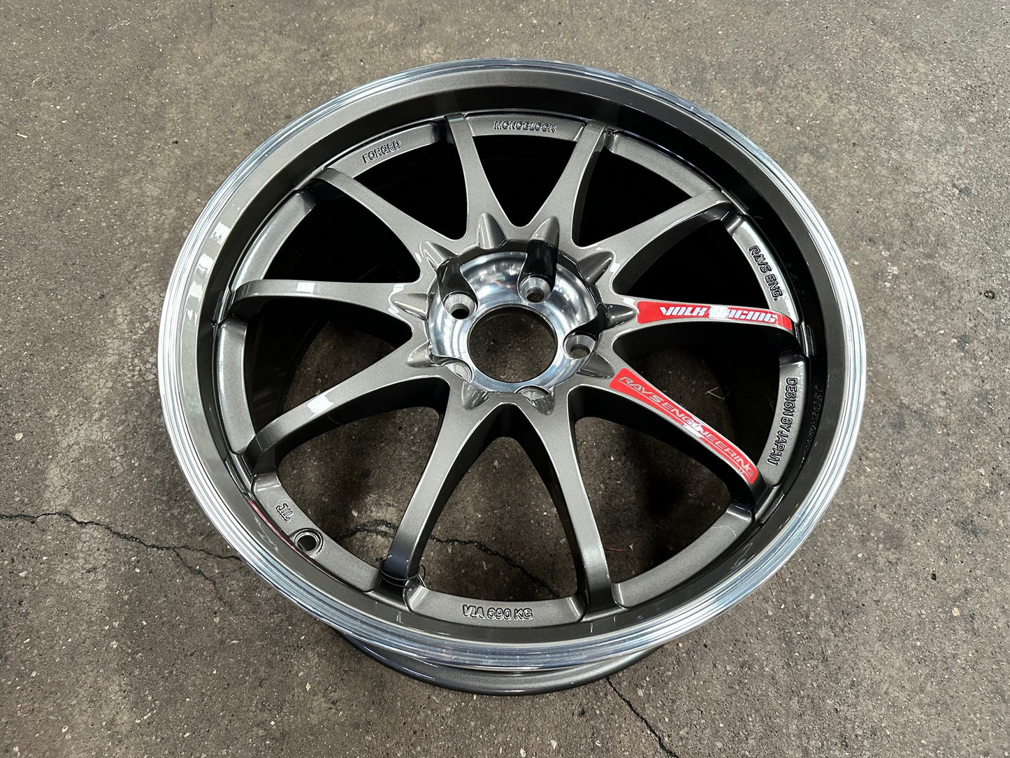 New 18X8.5 ET35 NK Performance CE28SL Rim (4 wheel) Gloss Gunmetal 5X112