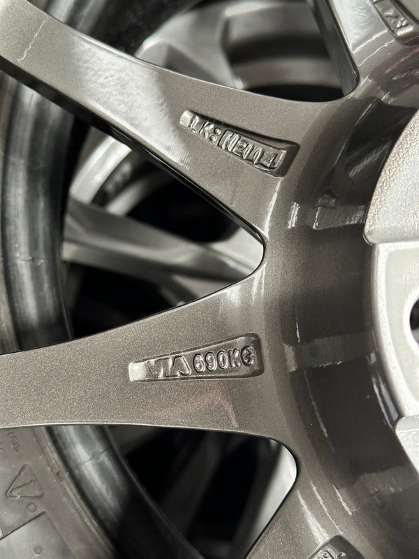 New 18X8.5 ET35 NK Performance CE28SL Rim (4 wheel) Gloss Gunmetal 5X112