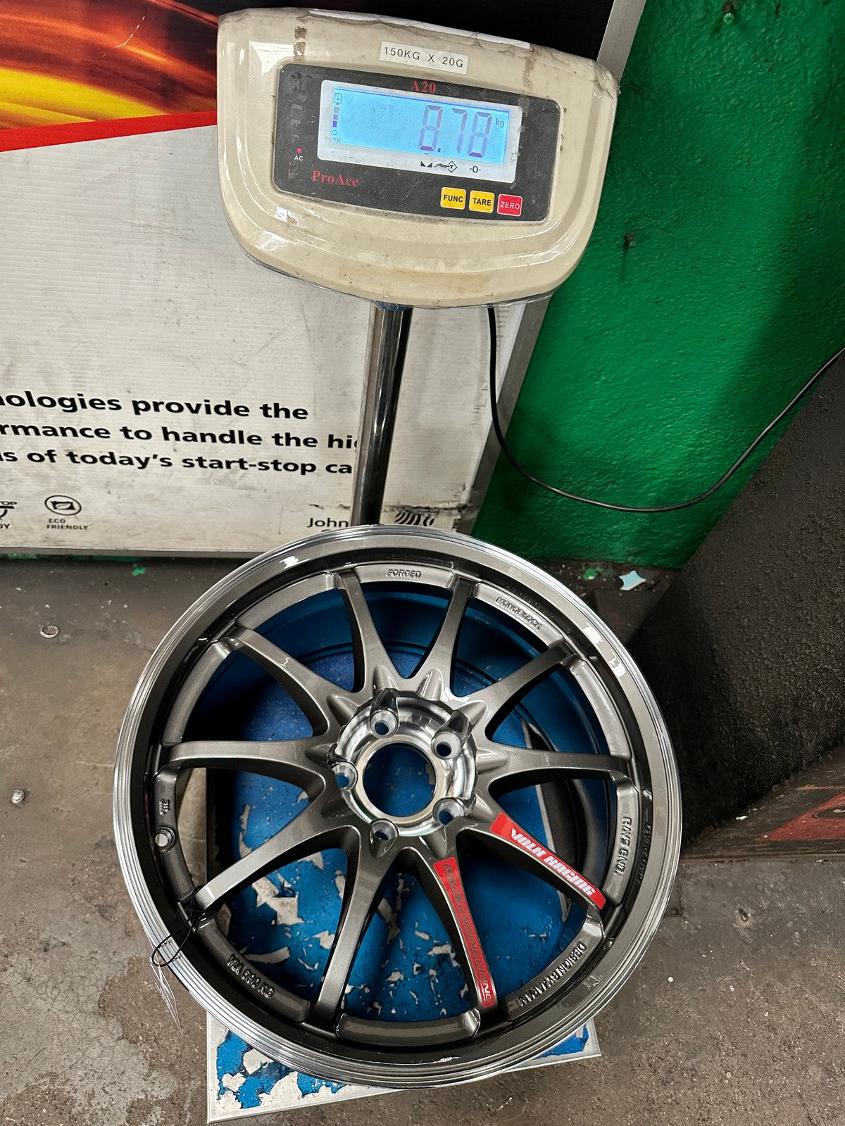 New 18X9.5 ET40 NK Performance CE28SL Rim (4 wheel) Gloss Gunmetal 5X112